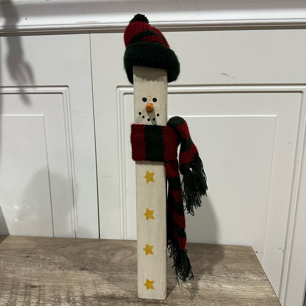 Homemade Snowman Decoration